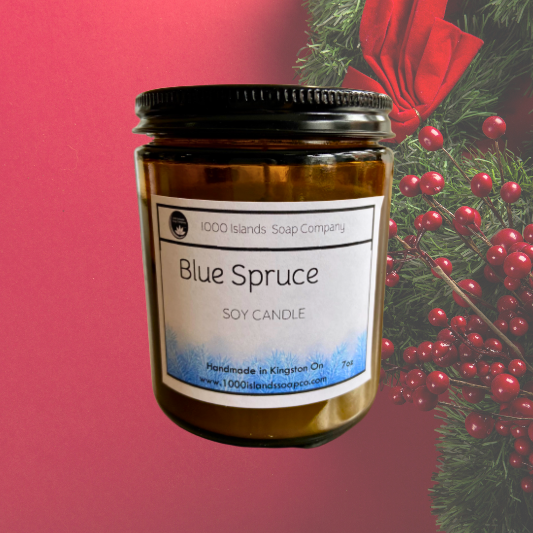 Blue Spruce Soy Candle