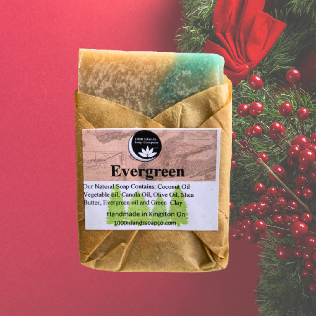 Evergreen Natural Soap Bar