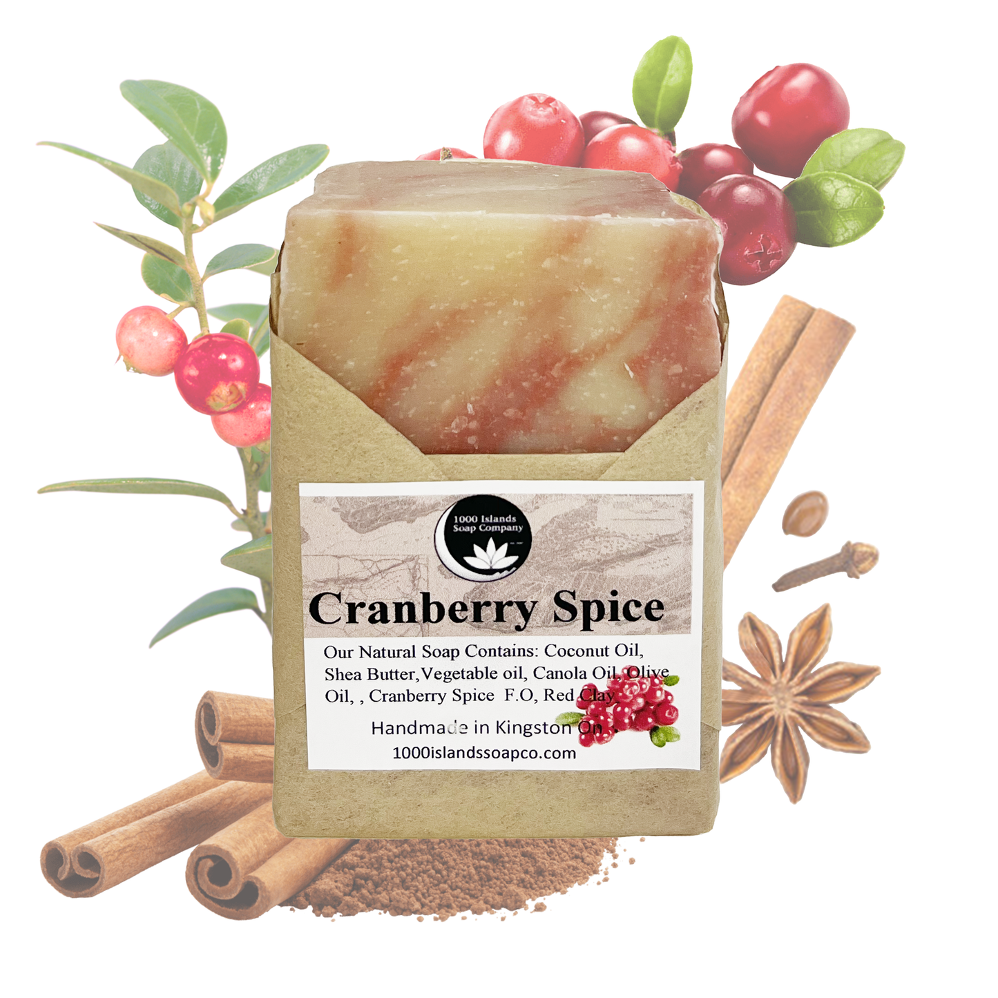 Cranberry Spice Soap Bar
