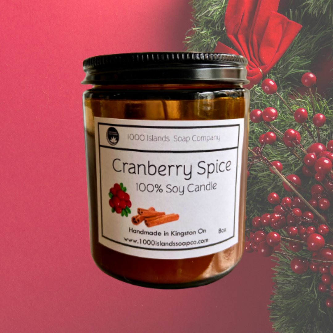 Cranberry Spice Soy Candle