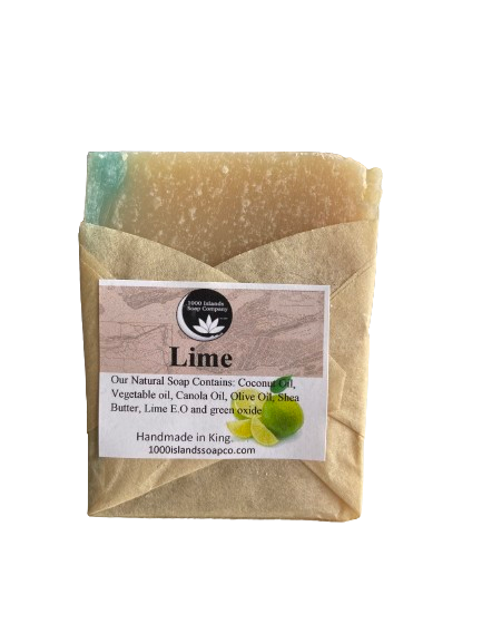 Lime Natural Soap Bar