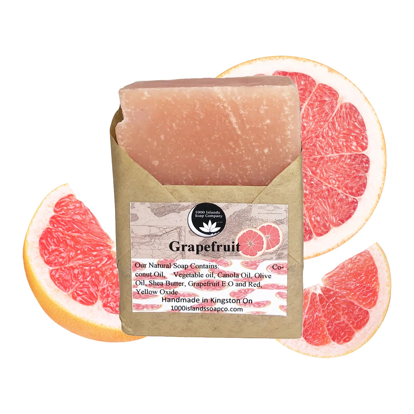 Grapefruit Natural Soap Bar