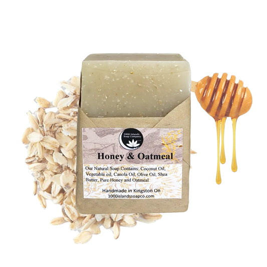 Honey & Oat Natural Soap Bar