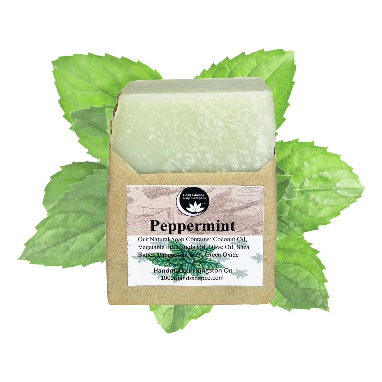 Peppermint Natural Soap Bar