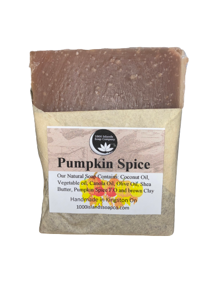 Pumpkin Spice Natural Soap Bar