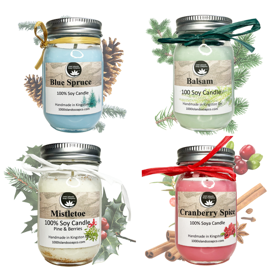 Seasonal Candle Set of 4