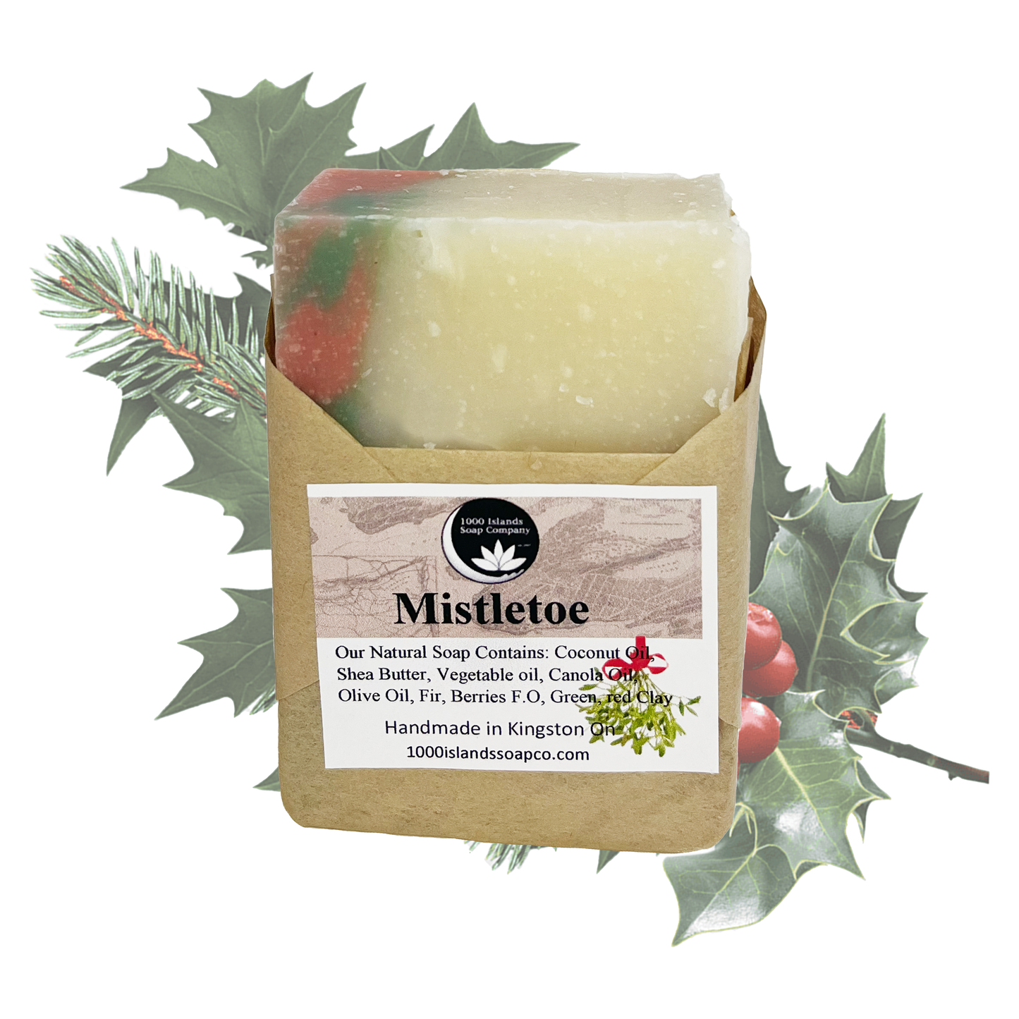 Mistletoe Soap Bar